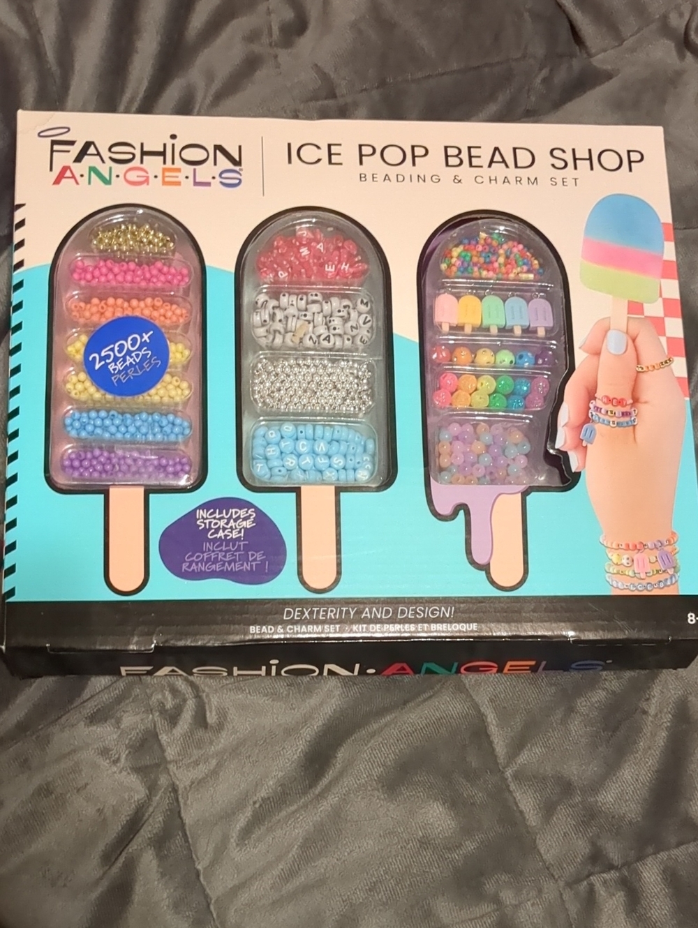 Fashion Angels Ice Pop Bead Shop Kids Beading Kit - Multicolor